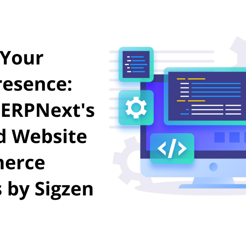 ERPNext's Website & ECommerce