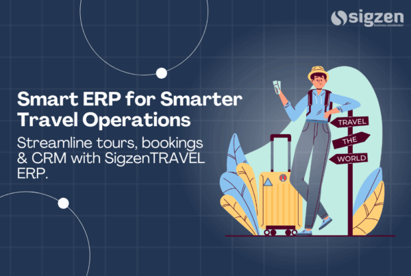 SigzenTRAVEL ERP for travel businesses