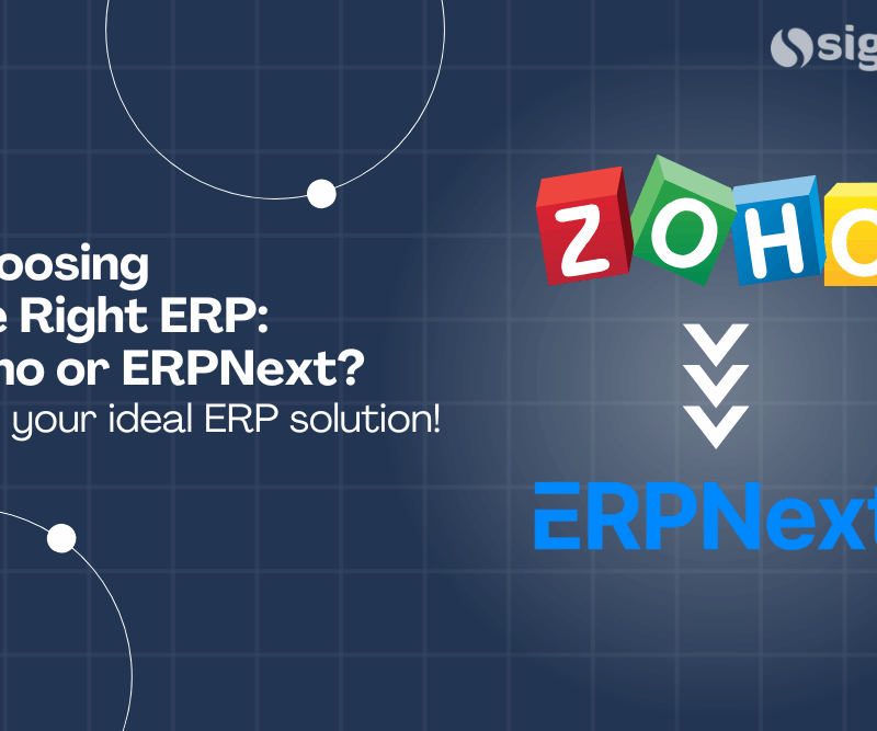 Zoho or ERPNext? Discover How ERPNext Services